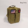 First Aid Bag - Detachable Medical Kit - Mud Color