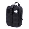 First Aid Kit Accessories Waist Bag - Black+Camouflage