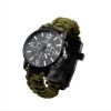 Survival Watch Bracelet Tools With LED Light - Kahki