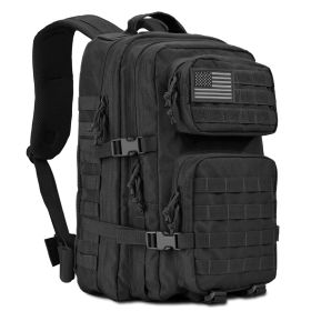 XG-MB45 - Men's Molle Tactical Backpack 45 Liter (Color: Black)